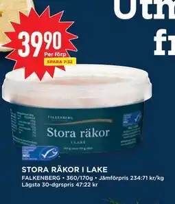 Willys STORA RÄKOR I LAKE erbjuda