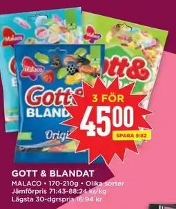 Willys GOTT & BLANDAT erbjuda