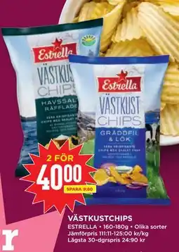 Willys VÄSTKUSTCHIPS erbjuda