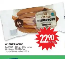 Willys WIENERKORV erbjuda