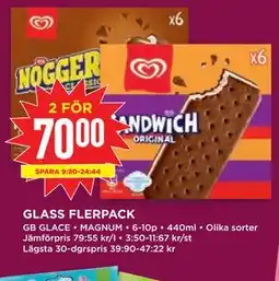 Willys GLASS FLERPACK erbjuda