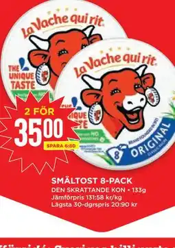 Willys SMÄLTOST 8-PACK erbjuda