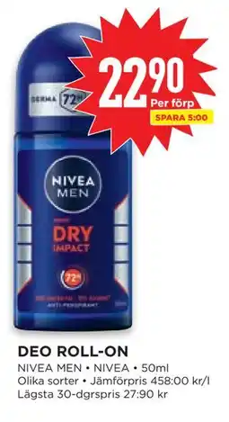 Willys DEO ROLL-ON erbjuda