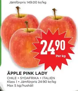Willys ÄPPLE PINK LADY erbjuda