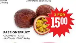 Willys PASSIONSFRUKT erbjuda