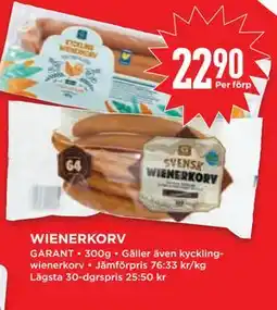 Willys Hemma WIENERKORV erbjuda