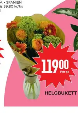 Willys HELGBUKETT erbjuda