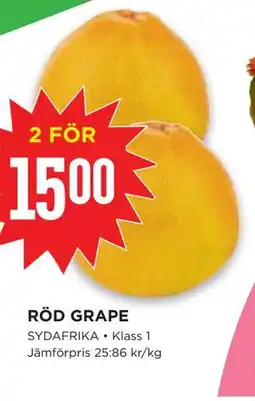 Willys Hemma RÖD GRAPE erbjuda
