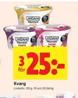 ICA Kvantum Kvarg erbjuda