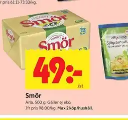 ICA Kvantum Smör erbjuda