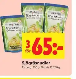 ICA Kvantum Sjögräsnudlar erbjuda