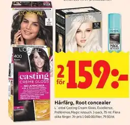 ICA Kvantum Hårfärg, Root concealer erbjuda