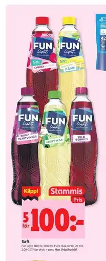 ICA Kvantum Saft, Medlemspris erbjuda