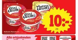 ICA Nära Risifrutti, Mannafrutti erbjuda