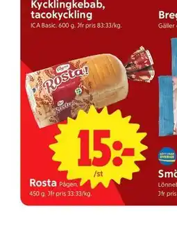 ICA Nära Rosta erbjuda