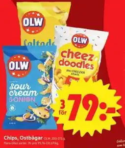 ICA Nära Chips, Ostbågar erbjuda