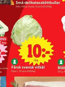 ICA Nära Färsk svensk vitkål erbjuda