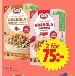 ICA Supermarket Granola erbjuda