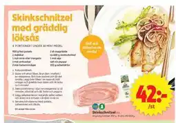 ICA Supermarket Skinkschnitzel erbjuda