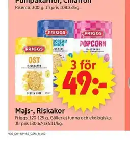 ICA Supermarket Majs-, Riskakor erbjuda