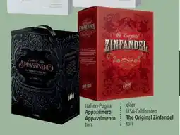 Citti Appassinero Appassimento eller The Original Zinfandel, EUR 9.99 erbjuda