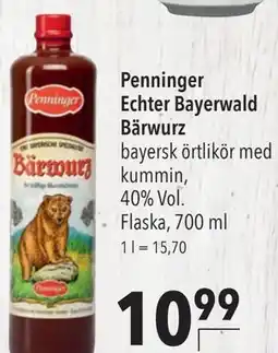 Citti Penninger Echter Bayerwald Bärwurz, EUR 10.99 erbjuda