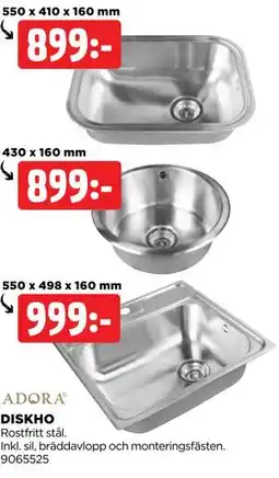 Jem&Fix DISKHO erbjuda