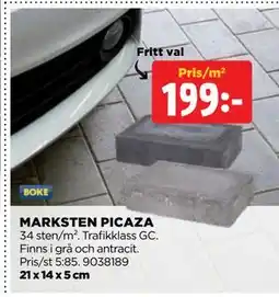 Jem&Fix MARKSTEN PICAZA erbjuda