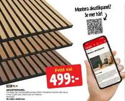Jem&Fix AKUSTIKPANEL erbjuda