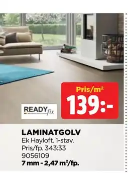 Jem&Fix LAMINATGOLV erbjuda