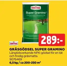 Jem&Fix GRÄSGÖDSEL SUPER GRAMINO erbjuda