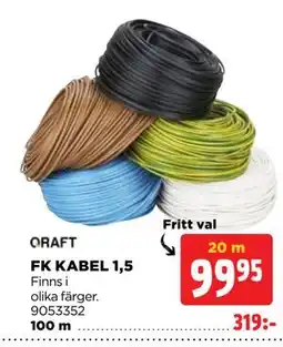 Jem&Fix FK KABEL 1,5 erbjuda