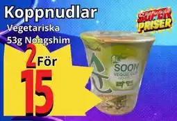 Supergrossen Koppnudlar erbjuda