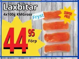 Supergrossen Laxbitar erbjuda