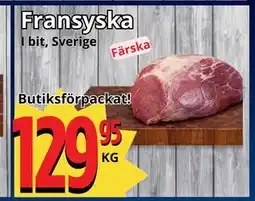Supergrossen Fransyska erbjuda