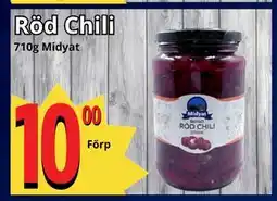 Supergrossen Röd Chili erbjuda