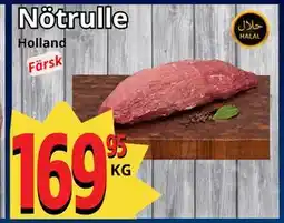 Supergrossen Nötrulle erbjuda