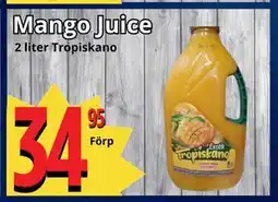 Supergrossen Mango Juice erbjuda