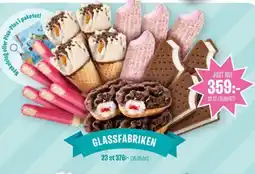 Hemglass Glassfabriken erbjuda