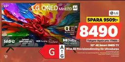 Power LG 55" 4K Smart QNED TV erbjuda