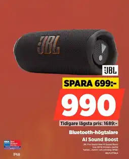 Power Jbl bluetooth-högtalare ai sound boost erbjuda