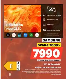 Power Samsung 55" 4K Smart-TV erbjuda