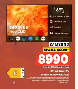Power Samsung 65" 4K Smart-TV erbjuda