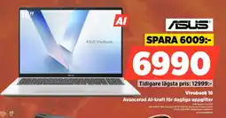Power Asus vivobook 16 erbjuda