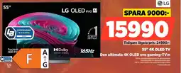 Power LG 55" 4K OLED TV erbjuda
