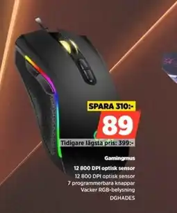 Power Gamingmus erbjuda