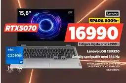 Power Lenovo LOQ 15IRX10 erbjuda