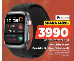 Power Huawei watch d2 48 mm erbjuda
