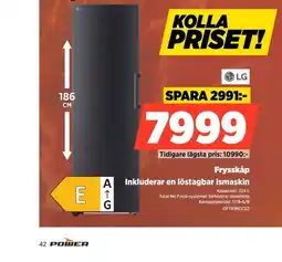 Power LG frysskåp erbjuda