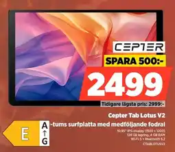 Power Cepter Tab Lotus V2 erbjuda
